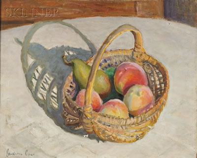 Une Corbeille des Fruits