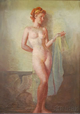 Portrait of a Female Nude