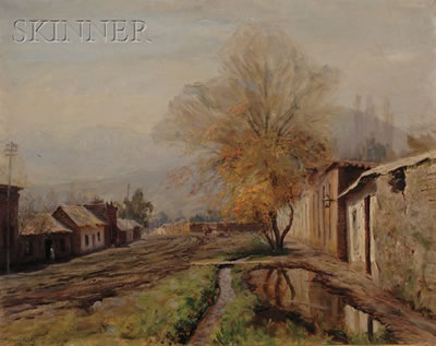 A Muddy Road (near Santiago)