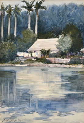 House on the Homosassa River, Florida