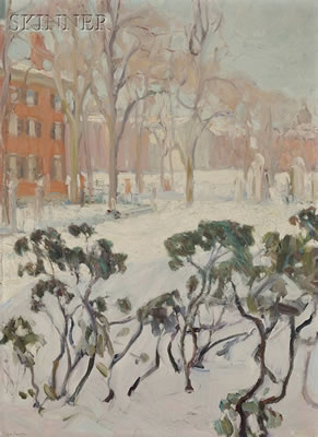 Providence in Winter/A Rhode Island View
