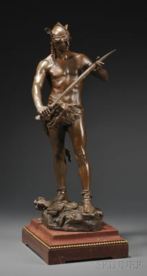 Bronze Figure Depicting the Sword of Valor