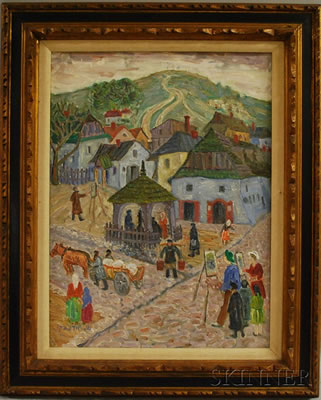 Village Scene.