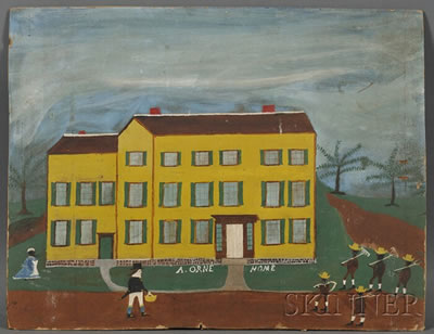 The "A[ZOR]. ORNE HOME," Marblehead, Massachusetts