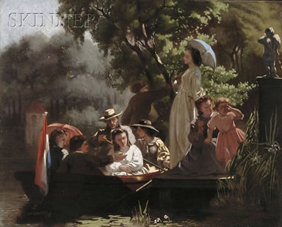 Sample artwork by Jozef Hovenaar (1840 - 1926), known for painting - View similar artists and auction records
