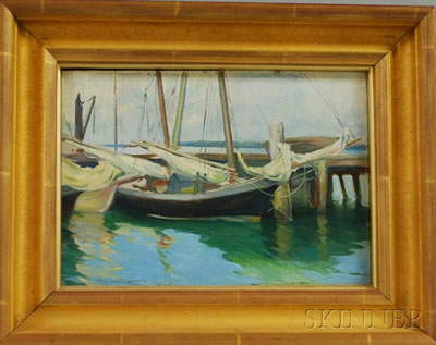 Sailboats at Dock