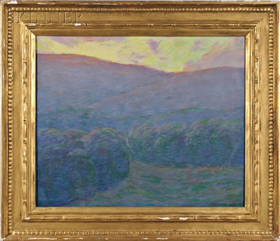 Sunlight over Vermont Hills