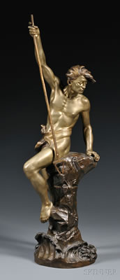 Fisherman by Ernest Justin Ferrand - Auction record, sale price, and art valuation. Compare with similar artists and explore comparable artworks.
