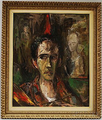 Portrait of Zvi Milshtein: Self Portrait.