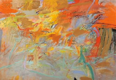 Sample artwork by Leo Manso (1914 - 1993), known for abstract-non ob imagery painting, collage - View similar artists and auction records