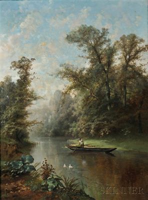 Boating on a Quiet River