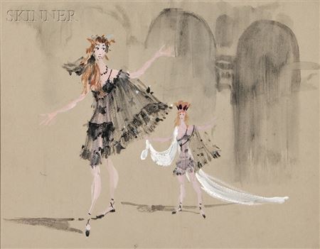 Costume Design for Two Ballerinas