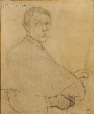Portrait of Philip Leslie Hale: Study for Self-Portrait