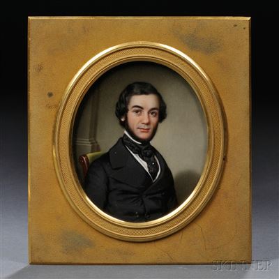 Portrait of N.N. Wilkinson of New Orleans by John Dodge - Auction record, sale price, and art valuation. Compare with similar artists and explore comparable artworks.
