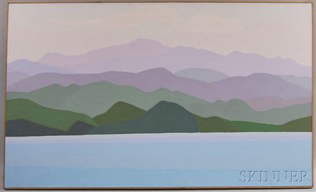 Sample artwork by Reba Stewart (1930 - 1971), known for painting, art education - View similar artists and auction records