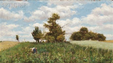 Sample artwork by Adrien Schulz (1851 - 1931), known for painting - View similar artists and auction records