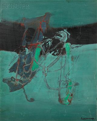 Abstract by Tikashi Fukushima - Auction record, sale price, and art valuation. Compare with similar artists and explore comparable artworks.