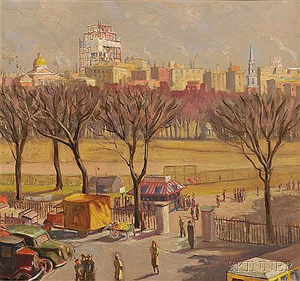View of the Boston Common