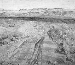Road Through the Desert, Utah