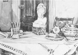 Sample artwork by F Richardson Murray (early 20th century), known for portrait, landscape, coastal view, and interior scene painting - View similar artists and auction records