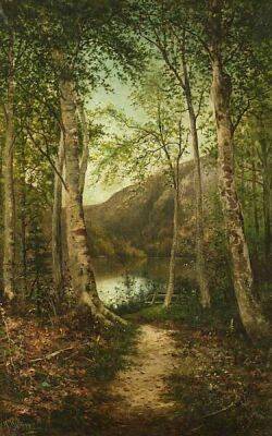 On Beaver Pond, Kinsman Notch by William Hilliard - Auction record, sale price, and art valuation. Compare with similar artists and explore comparable artworks.