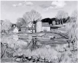 Farm in Spring