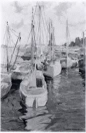 Fishing Fleet at Anchor
