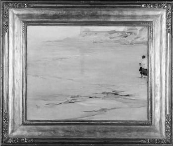 Morning Quiet/Figures on a Beach