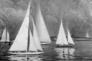 Ranger, Newport Harbour, 1937