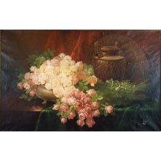 Still Life with Roses and Urn