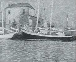 Sample artwork by Hazel Ives (1888 - 1983), known for marine, landscape, portrait and still life painting - View similar artists and auction records