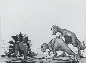 Dinosaurs/Preliminary Image by Frank Follmer - Auction record, sale price, and art valuation. Compare with similar artists and explore comparable artworks.