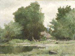 Cottage Across the River
