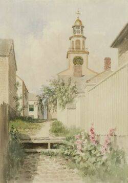 Stone Alley, Nantucket by Jane Reid - Auction record, sale price, and art valuation. Compare with similar artists and explore comparable artworks.
