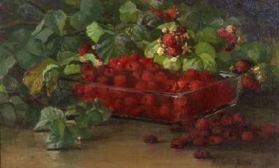 Raspberries by Adelaide Coburne Palmer - Auction record, sale price, and art valuation. Compare with similar artists and explore comparable artworks.