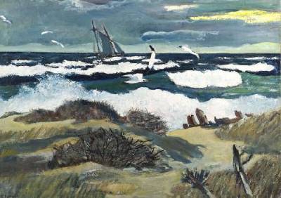 On the Wind/A Provincetown Beach View