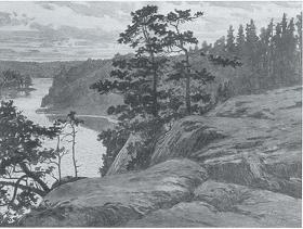 Sample artwork by Hugo von Hofsten (1865 - 1947), known for children's book and newspaper illustration, landscape painting - View similar artists and auction records