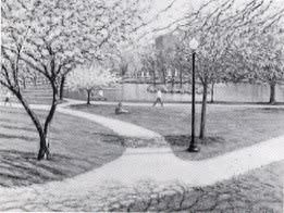 Spring Walk, Boston Garden by E Joseph Fontaine - Auction record, sale price, and art valuation. Compare with similar artists and explore comparable artworks.