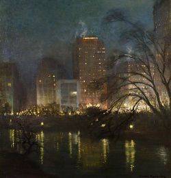 Sample artwork by Orlando Rouland (1871 - 1945), known for luminous landscape and cityscape painting, portraits - View similar artists and auction records