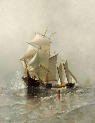 At Sea