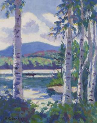 Birches by the River