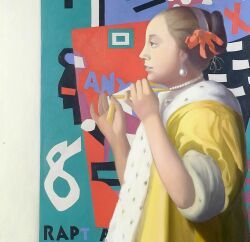 Vermeer's Girl with a Pearl Necklace