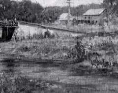 The Barn Across the Bridge