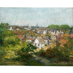 Provincetown Roofs by Arthur Woelfle - Auction record, sale price, and art valuation. Compare with similar artists and explore comparable artworks.