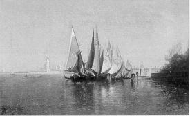 Sample artwork by David Maitland Armstrong (1836 - 1918), known for genre, sea-landscape painting, stained glass - View similar artists and auction records