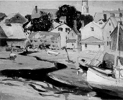 Low Tide in the Harbor