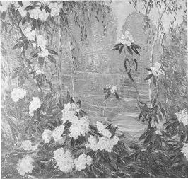 Landscape Through Rhododendron Blossoms by Dorothea M (Thompson) Litzinger - Auction record, sale price, and art valuation. Compare with similar artists and explore comparable artworks.