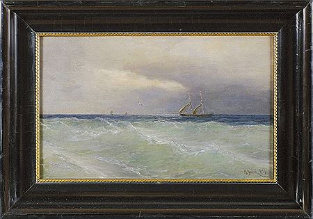 Schiffe auf dem Schwarzen Meer