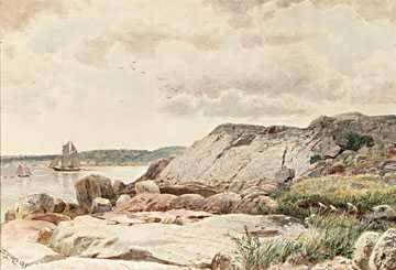 Boats Off the New England Coast