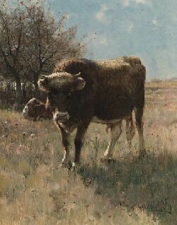 Landscape with Bull